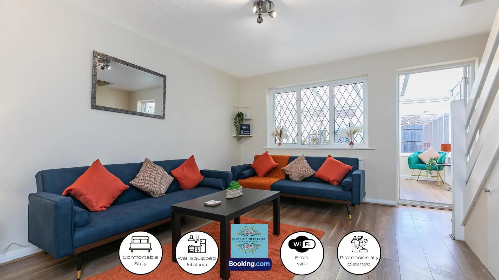 Charming 2-Bedroom House At Escape & Estates Short Lets & Serviced Accommodation Uxbridge With Private Garden & Parking Hillingdon